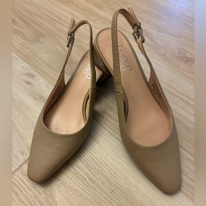 Franco Sarto JACER Slingback Pointed Toe Heel 6M